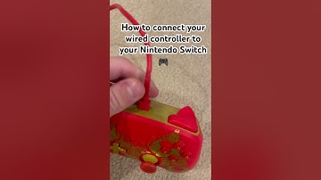 How to connect your nintendo switch wired controller to your Nintendo Switch 🎮 #switch  #tutorial