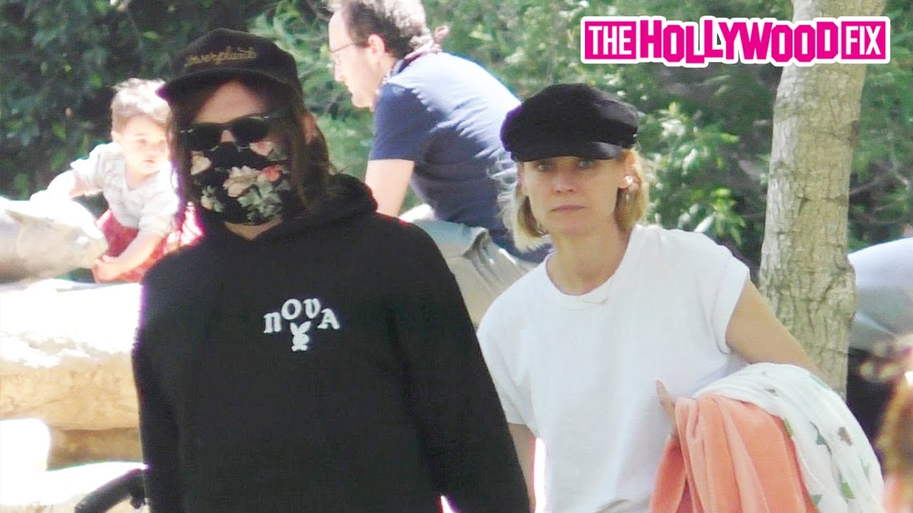 diane kruger and norman reedus enjoy a day with their daughter at the park  in beverly hills, california-140620_7