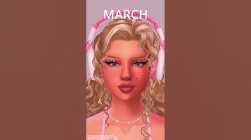 Your BIRTH month, your sim😌#shorts #sims4 #thesims4