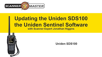 Uniden Bearcat SDS100 | Using the Sentinel software
