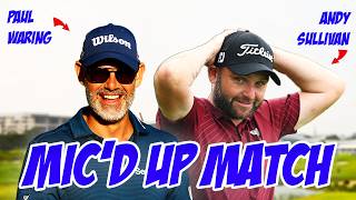 Pro Golfers Mic’d Up | Sullivan VS Waring in Singapore