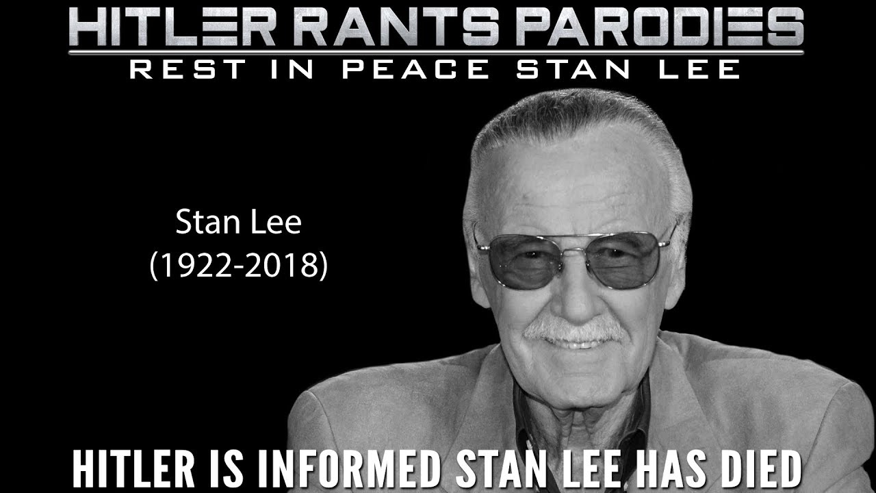 Hitler is informed Stan Lee has died