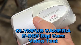 Olympus Camedia D-560 Digital Camera - Vintage Video Test