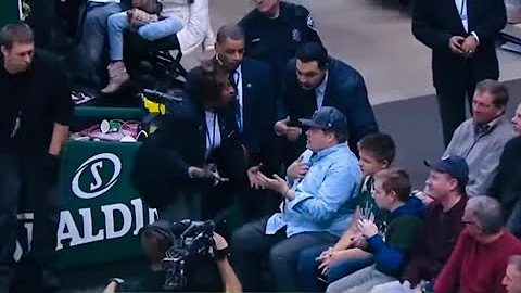 Tristan Thompson Gets Fan Ejected, Khloe is still Smashing James Harden!👀