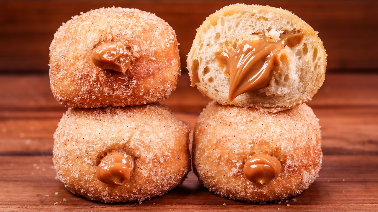 Sourdough Donuts With Vanilla Glaze - Farmhouse on Boone