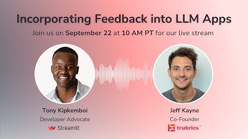 Incorporating Feedback into LLM Apps