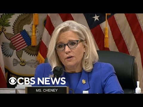 Rep. Liz Cheney, vice chair of House Jan. 6 committee, delivers opening remarks