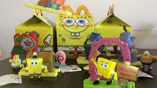 Colección Cajita Feliz Bob Esponja 2022 Mcdonalds