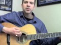 Acoustic rhythm guitar lesson with dave isaacs the train beat
