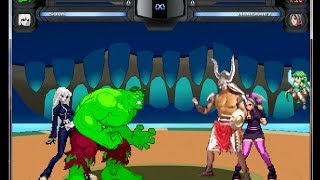Stargazer1331 Random Mugen Battle #876: Hulk & Sula vs. Makaryudo & Margaret
