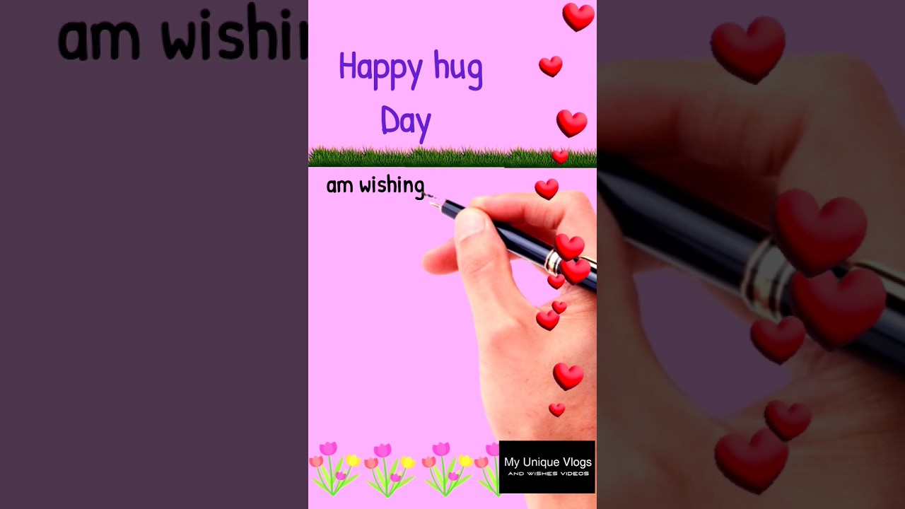 Hug Day wishes for someone special 