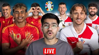 SPAIN VS CROATIA | UEFA Euro 2024 Live Watchalong