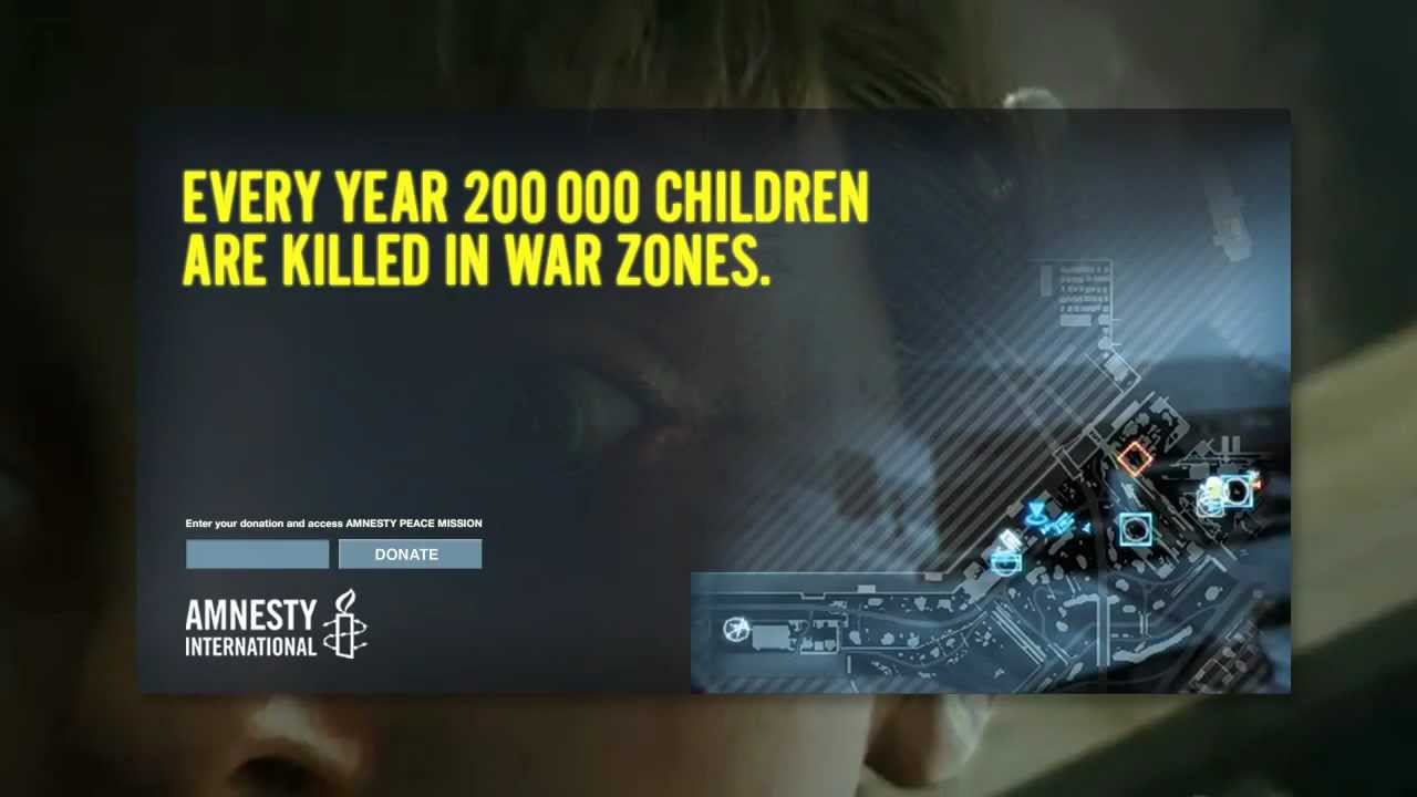 Amnesty International AD Battlefield 3 "The bigger game"
