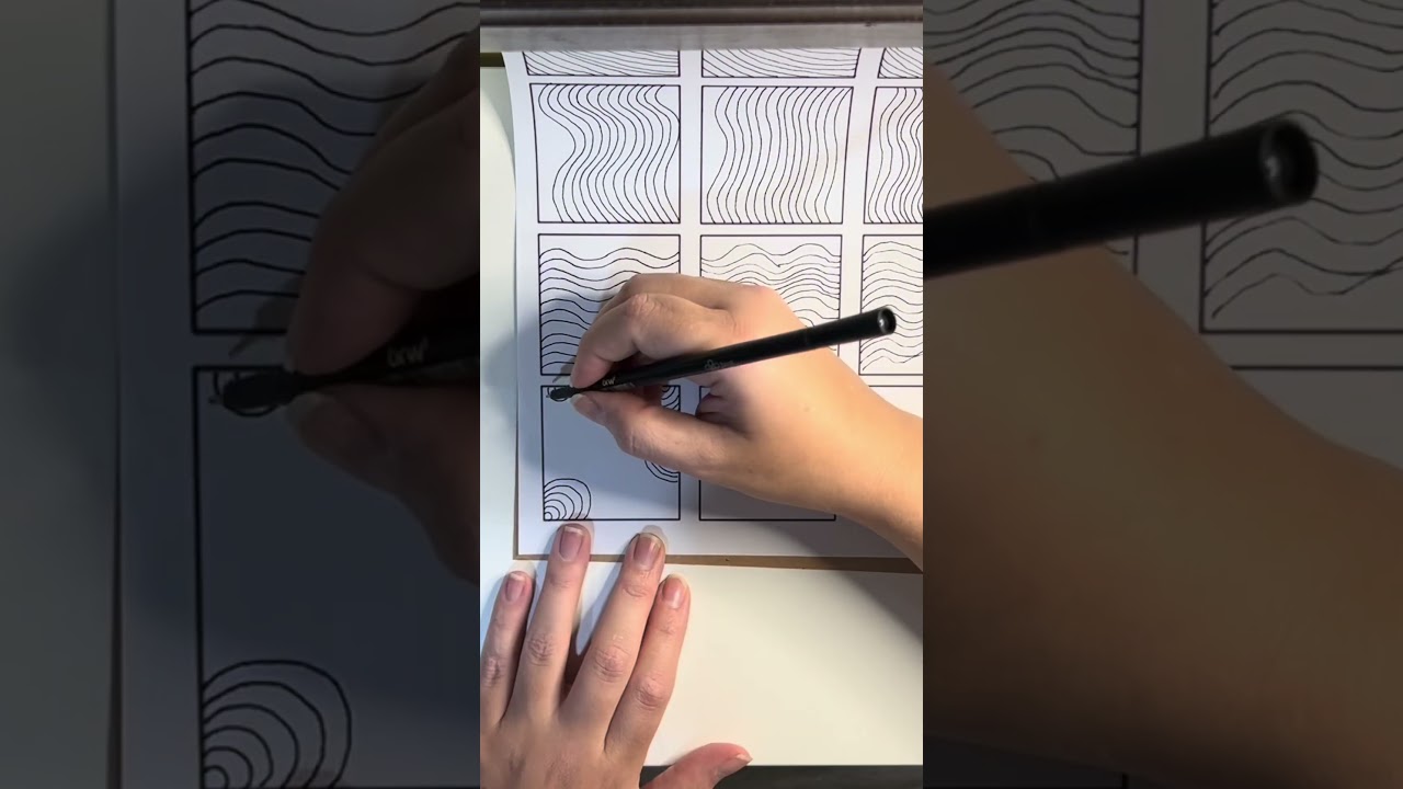 Line Control Practice – Day 2 ✍️ Drawing Discipline 