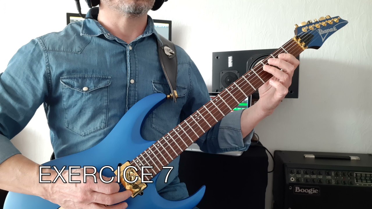 Méthode de Guitare Electrique Cycle1 Chapitre 1 Leçon 5 - Daniel PEROINE