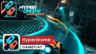 Hyperdrome Gameplay (iOS & Android) HD Cool arcade/racing game screenshot 1