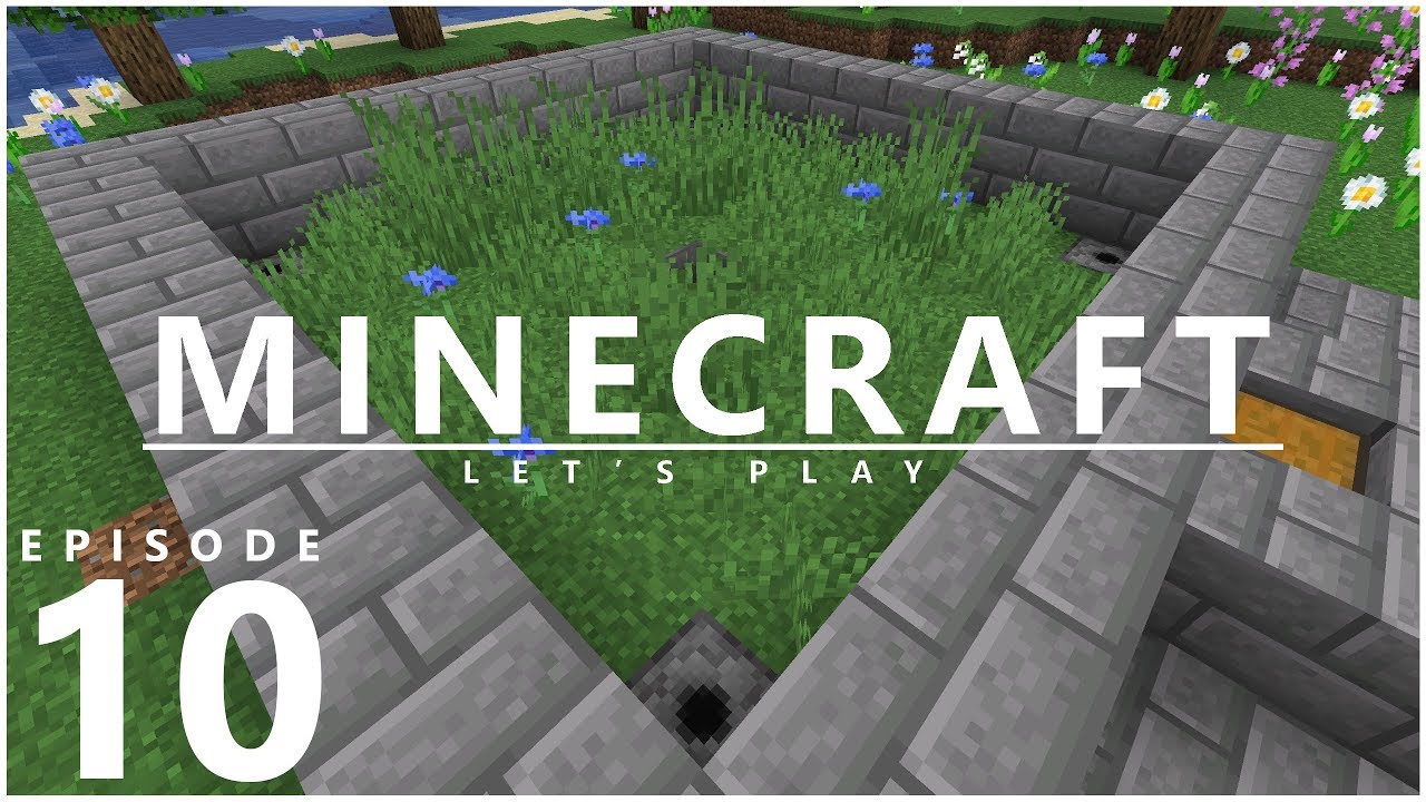 Let S Play Minecraft 1 14 Blue Dye Flower Farm Youtube