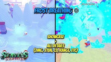 Frost Breathing Showcase +ALL THE DETAILS You Need To Know