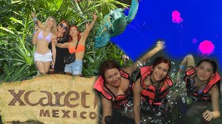 CONOCIMOS A TIBURONCIN DE NEMO EN XCARET | Dia 1 Xcaret | Hermanas JM