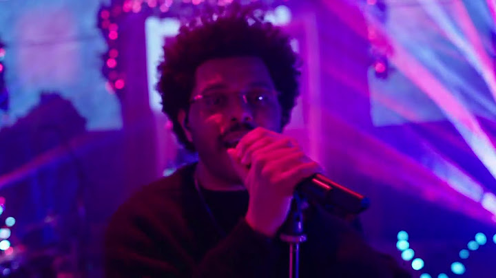 Save Your Tears Studio version - Studio performance video thumbnail