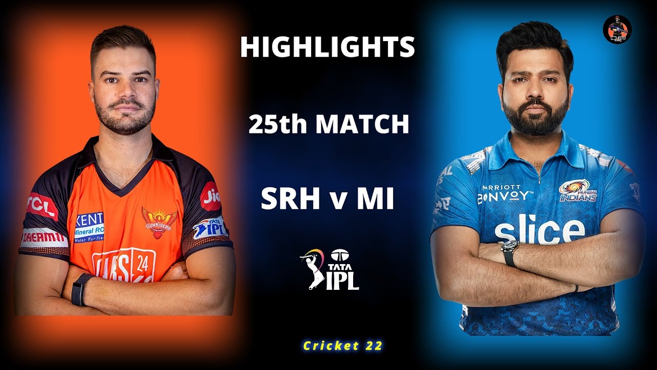 SRH vs MI 25th Match IPL Highlights 2023 | SRH vs MI Full Match ...