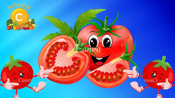 Bài hát Quả Cà Chua || Bài hát về rau củ quả || Nhạc thiếu nhi vui nhộn || AN AN channel