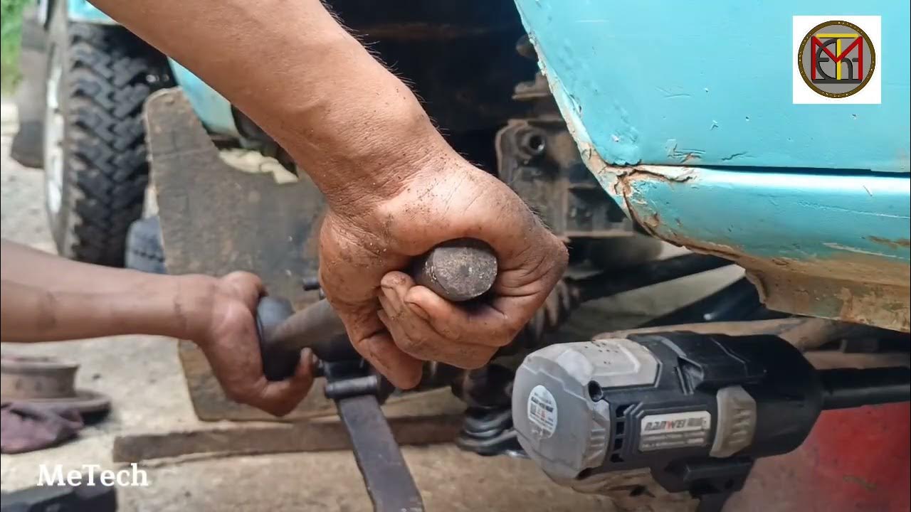 Replacing Front Wheel Bearing Multicab 4x4 YouTube