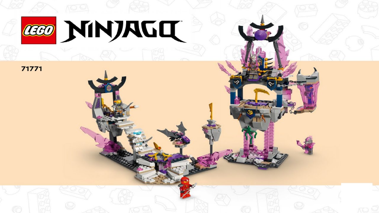 LEGO instructions - Ninjago - 71771 - The Crystal King Temple