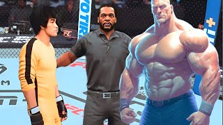 PS5| Bruce Lee vs. Mighty Strong Athlete  (EA Sports UFC 5)