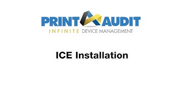 Infinite Device Management - Installing the Information Collection Engine (ICE)