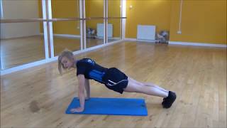 WABBA High Plank Side Steps