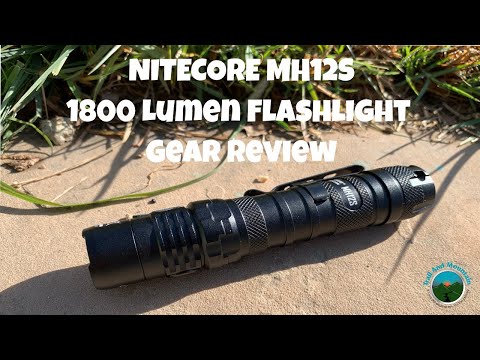 NITECORE MH12S 1800 Lumen Flashlight Review
