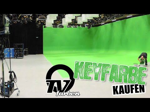 Chroma-Key Farbe | zum streichen von Greenscreen + Bluescreen Hintergrund - richtiger Farbcode