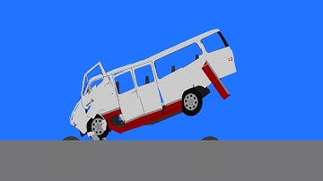 Phun Algodoo Car Destruction #6