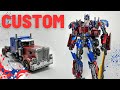 Custom transformers  optimus prime  studio series  baiwei  