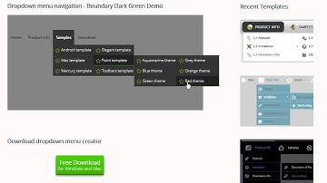 Dropdown menu - GUI wizard for Windows and Mac!