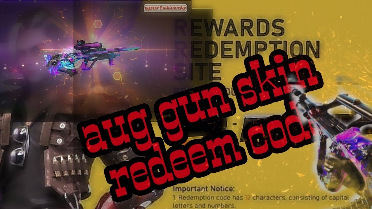 aug gun skin redeem code guys||time limit guys 💞🥰😍||ABDUL YT - YouTube