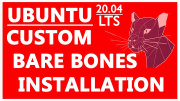 Ubuntu 20.04 Custom Installation with Beautiful Lightweight Desktop Environment