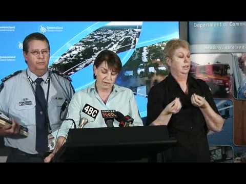 Media Conference - 9:30am, Speaker Premier Anna Bligh, Friday Jan 14 policella