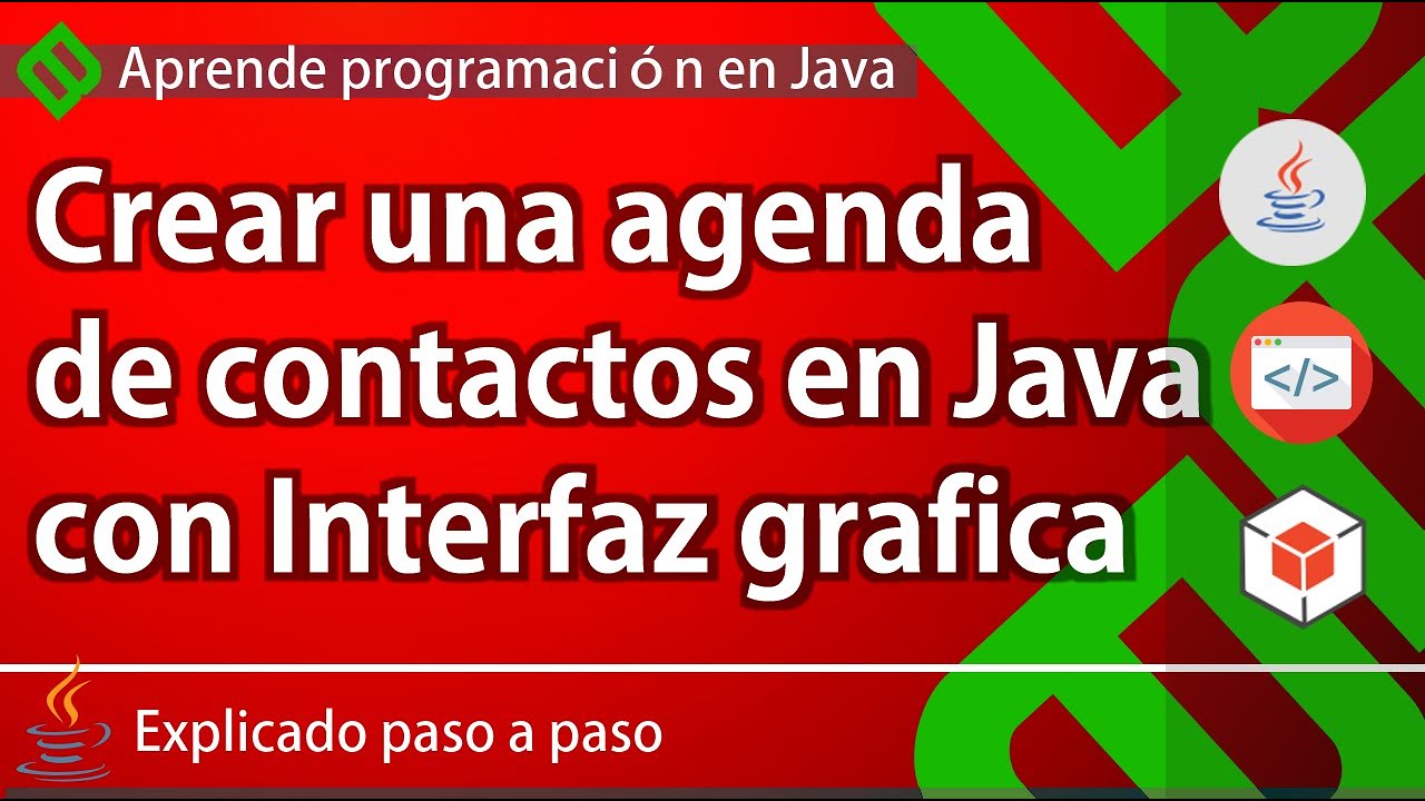 💻 Crear una AGENDA TELEFÓNICA en Java con INTERFAZ gráfica (Guardar y Mostrar contactos) ✅