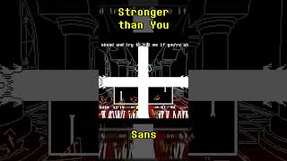 Stronger Than You Sans║UndertaleAU║ #undertale #アンダーテールau #UndertaleAU #アンダーテール #サンズ #Sans #Shorts