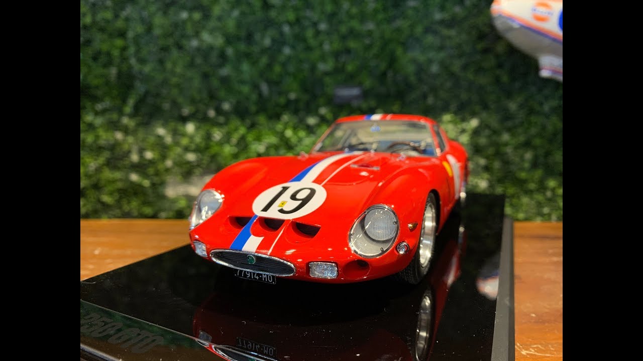 1/18 Amalgam Ferrari 250 GTO #19 1962 GT Class Winner M5903 - YouTube