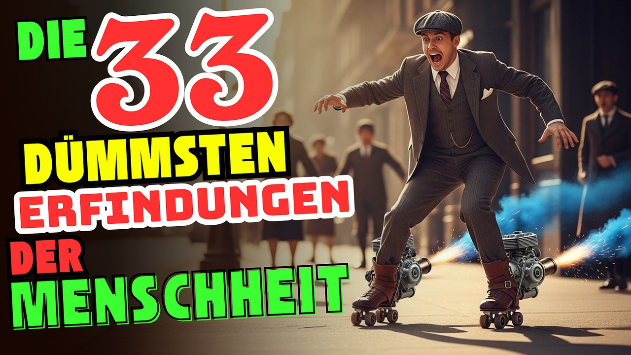 Die 33 dümmsten Erfindungen der Menschheit (Glorreiche Fails)