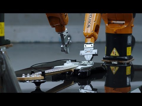 Automatica: Robot Bass Guitar Tests