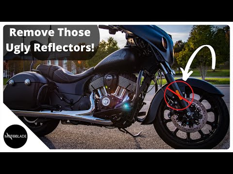 How to Remove a Motorcycle Reflector Without Damaging Your Bike