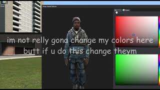 how to change playermodel in gmod (tutorial)