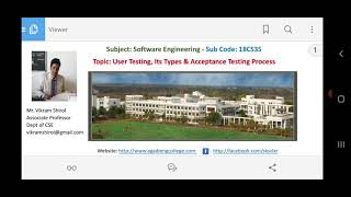 66 User Testing Types & Acceptance Testing