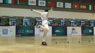 2017上海SSO國際自由式滑輪公開賽 青年男子組 第一名 顧琨琪