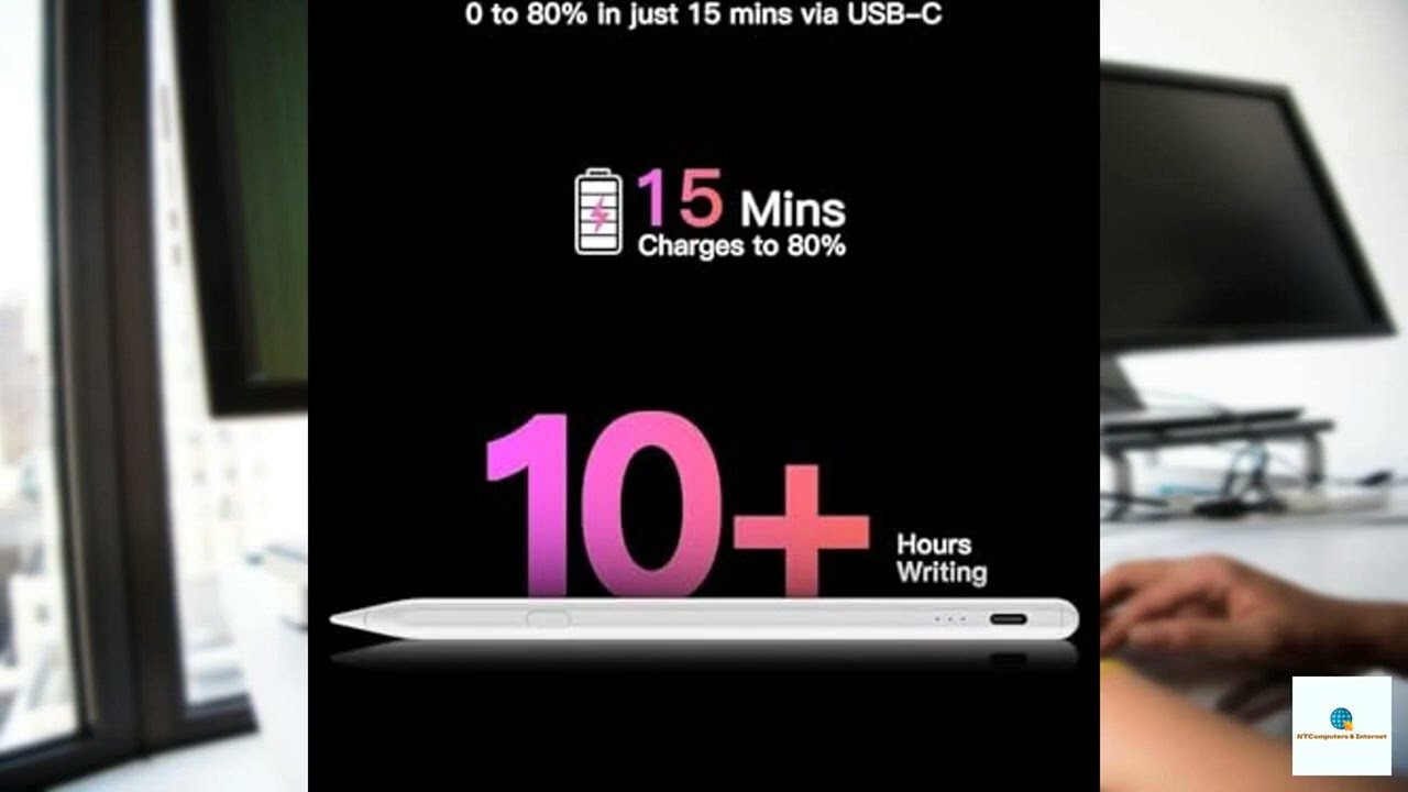 Review - Stylus Pen for ipad 2018-2025, USB-C Fast Charging Pencil, Pixel-Perfect Tilt Se