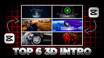 Top 6 3D Intro | How To Make Intro | Best Intro Preset | Editz Boy Official | 3D Intro Edit Tutorial
